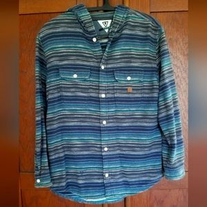 VISSLA Hoodie Flannel